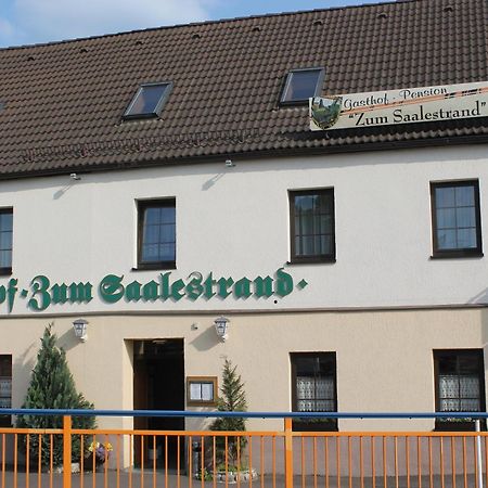 Gasthof & Pension Zum Saalestrand Bad Dürrenberg エクステリア 写真